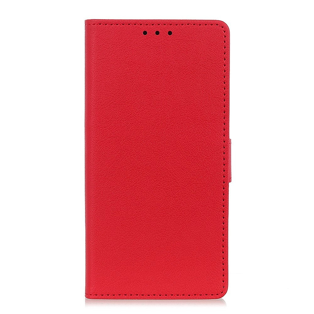 Xiaomi Redmi Note 11 / 11S Leather Wallet Case - Red