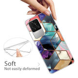 Xiaomi Poco F4 Flexible Plastic Case - Colorful Marble