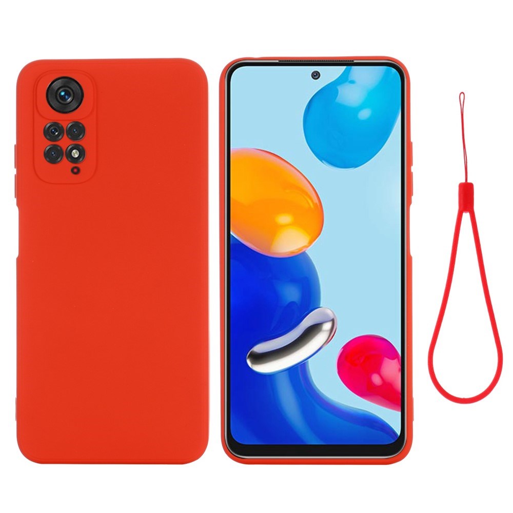 Xiaomi Redmi Note 11 / 11S Liquid Silicone Case - Red