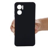 Xiaomi Redmi 10 (5G) Liquid Silicone Case w. Strap - Black