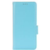 Alcatel 1S (2021) / 3L (2021) Litchi Leather Wallet Case - Baby Blue