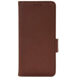 Alcatel 1S (2021) / 3L (2021) Litchi Leather Wallet Case - Brown