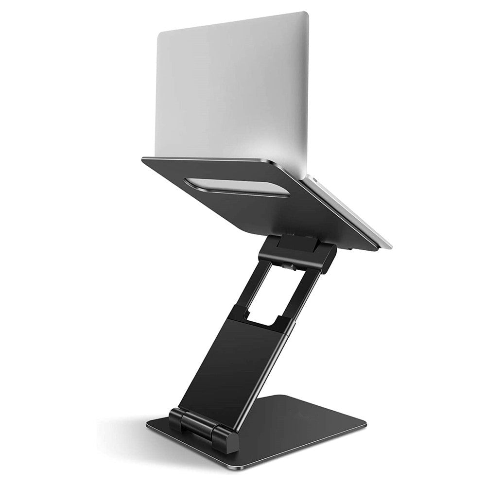 Laptop/ MacBook Stand w. Adjustable Height - Black