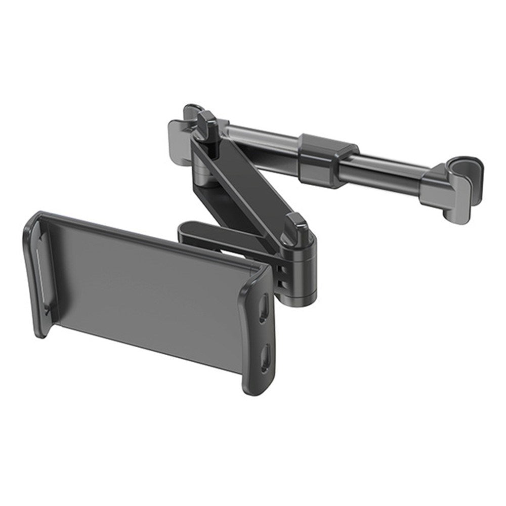 Backseat Car Mount For The Car's Headrest - Max Phone: 195mm x 100mm - Black
