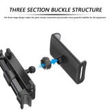 Backseat Car Mount For The Car's Headrest - Max Phone: 195mm x 100mm - Red