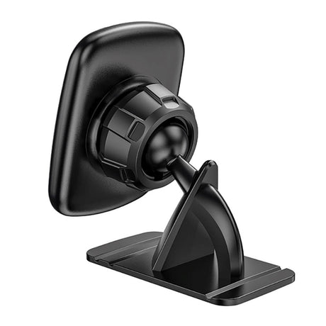 Magnetic Phone Holder For Dashboard with Adhesive Tape - Black