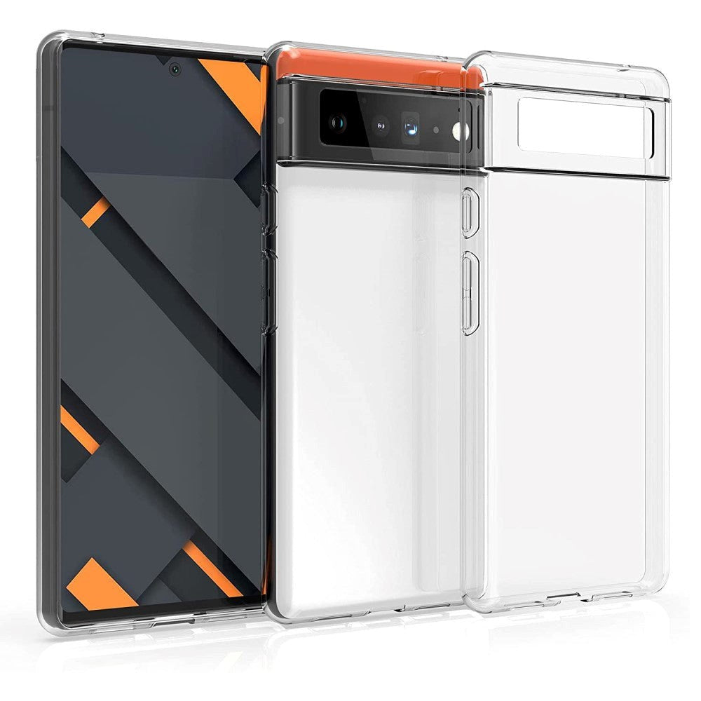 Google Pixel 6 TPU Plastic Case - Transparent