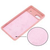 Google Pixel 6a Silicone Case w. Strap - Pink