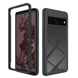 Google Pixel 7 Pro Acrylic Combo Case Transparent / Black