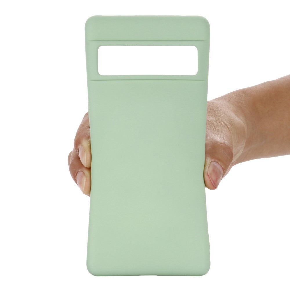 Google Pixel 7 Liquid Silicone Case w. Strap - Green