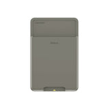 Baseus Silicone Back Card Holder Stick-on - Dark Grey