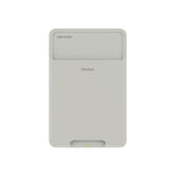 Baseus Silicone Back Card Holder Stick-on - Light Grey