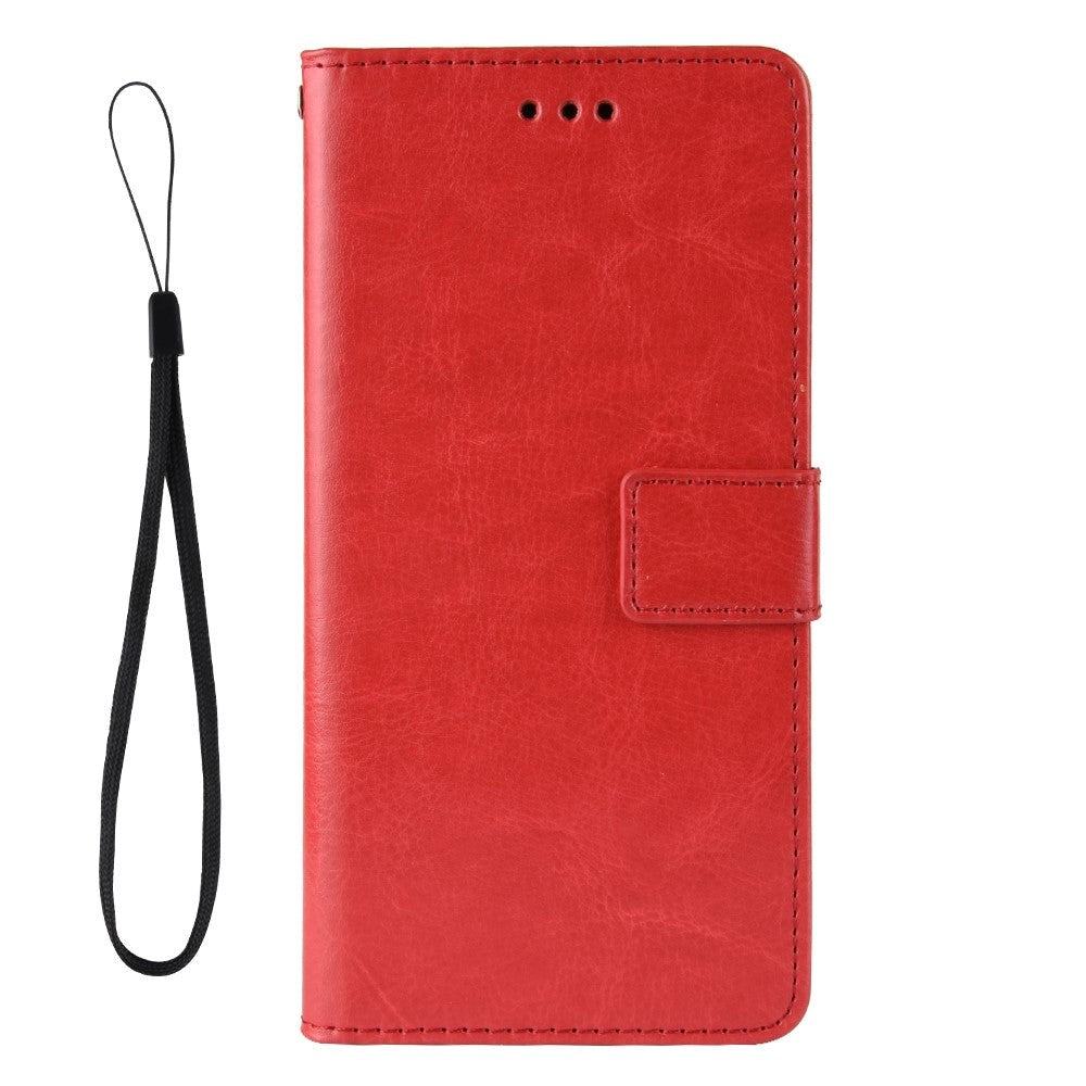 Asus ROG Phone 3 (ZS661KS) Neutral Leather Wallet Case Red