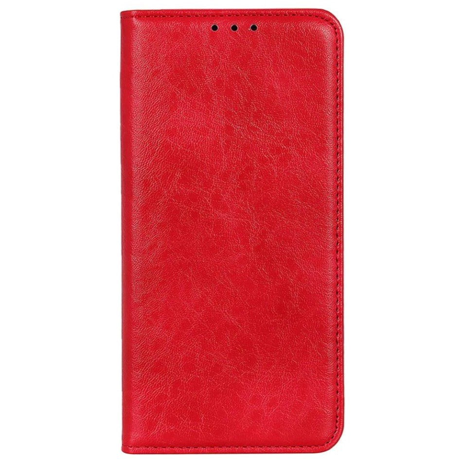 Asus ROG Phone 5 Leather Wallet Case - Red