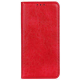 Asus ROG Phone 5 Leather Wallet Case - Red