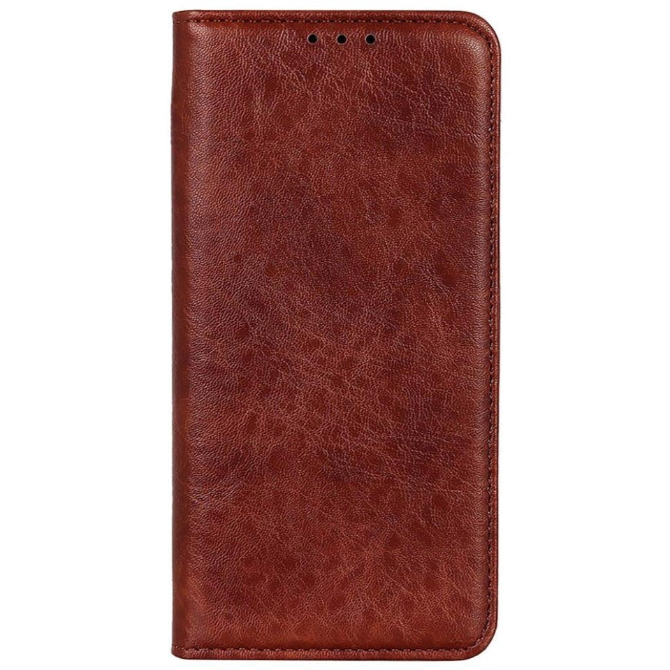 Asus ROG Phone 5 Leather Wallet Case - Brown