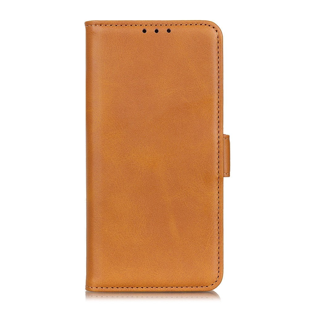 Asus Zenfone 8 Flip Simple Wallet Case - Light Brown