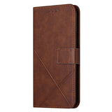 Oppo A16 / A16s / A54s Leather Flip Case w. Wallet & Stand Function - Brown