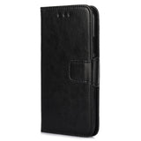 Oppo Find X5 Lite Leather Wallet Case & Magnetic Lock - Black