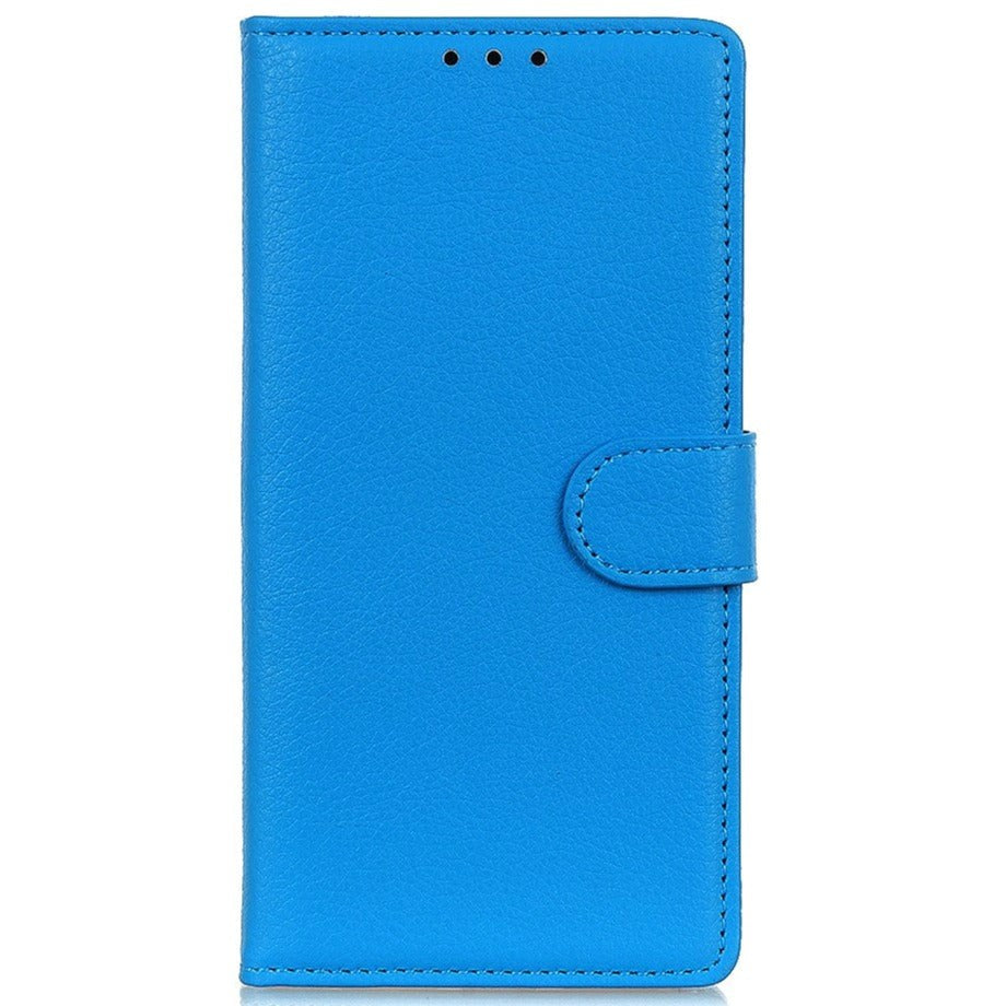 OnePlus Nord CE 2 Lite (5G) PU Litchi Leather Wallet Case - Blue