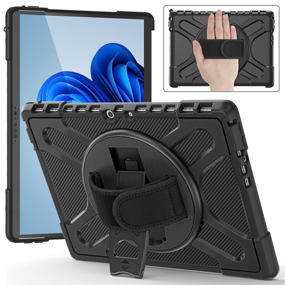 Microsoft Surface Pro 8 Tough Case with Stand & Pen Holder - Black