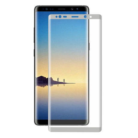 Samsung Galaxy Note 8 HAT PRINCE Tempered Glass Screen Protector (full-size with curves) - Silver