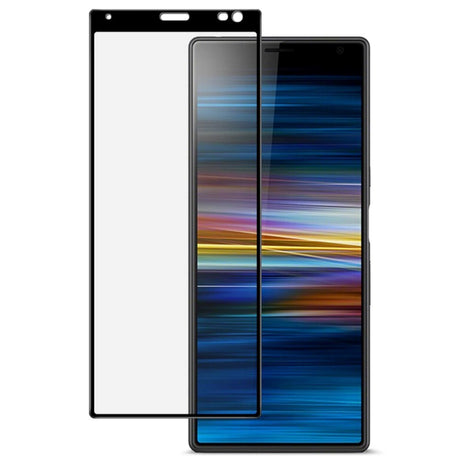 Sony Xperia 10 Plus IMAK Full Coverage Tempered Glass Screen Protector - Black Edge