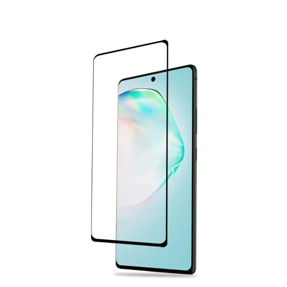 Samsung Galaxy S10 Lite Tempered Screen Protector Glass - Transparent / Black
