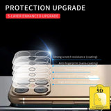 iPhone 12 Pro Max Camera Lens Tempered Protective Glass - Transparent