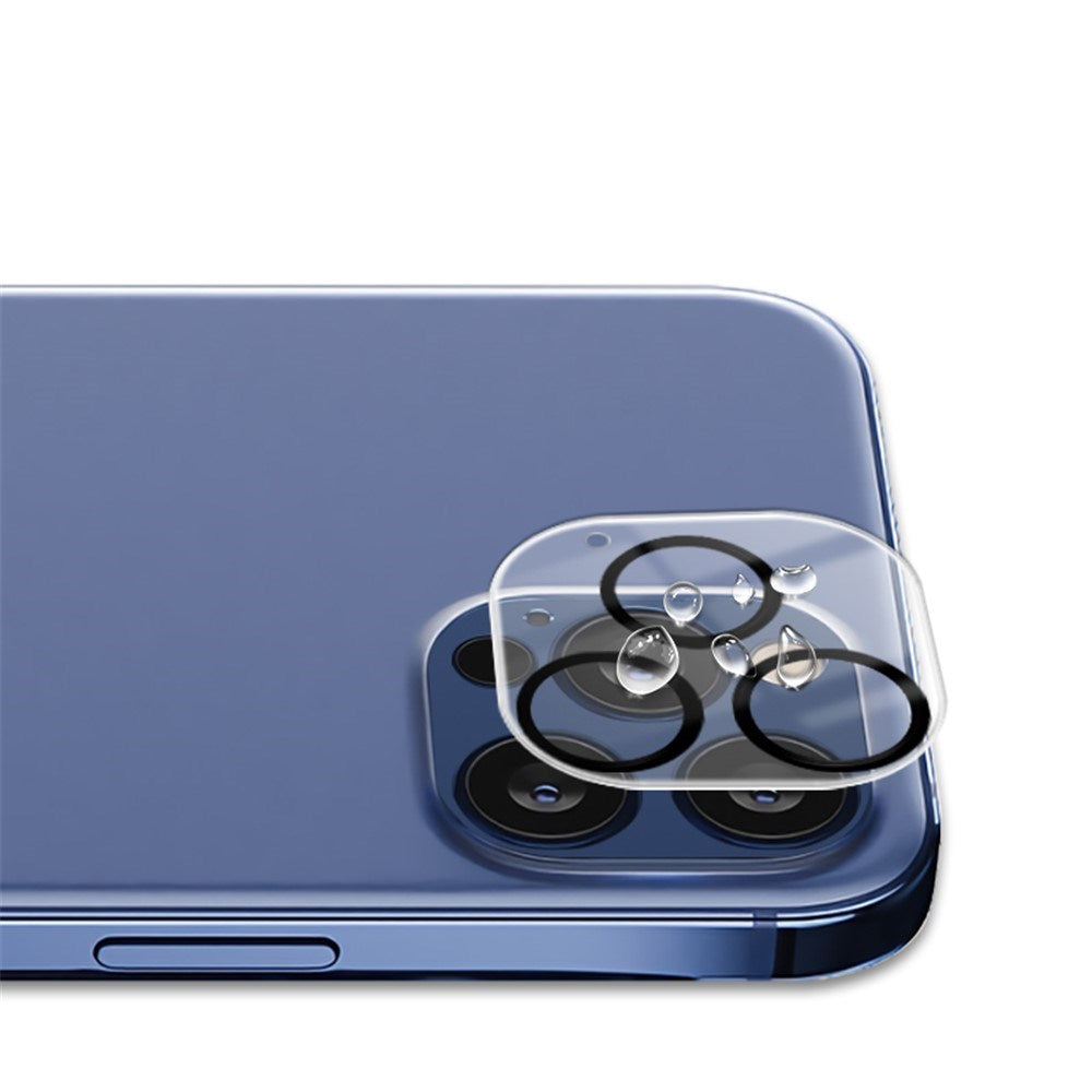iPhone 12 Pro Max MOCOLO Camera Lens Protective Glass -Transparent / Black