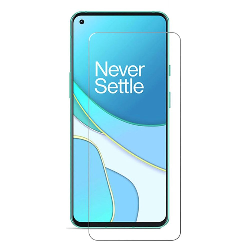 OnePlus 8T Tempered Glass - Case Friendly - Screen Protector - Transparent