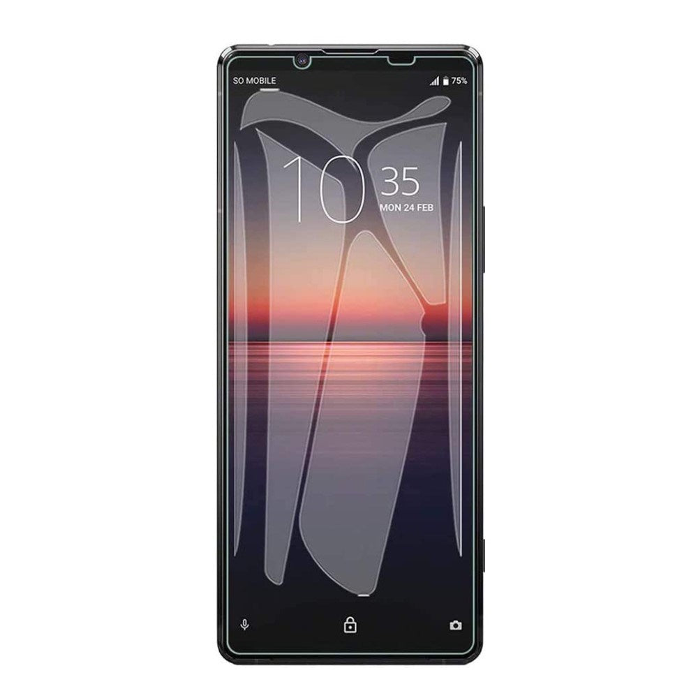 Sony Xperia 5 II Arc Edge Tempered Glass Screen Protector - Case Friendly - Transparent