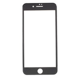 iPhone 8 Plus / 7 Plus Screen Protector - Full-Fit - w. Flexible Frame - Black