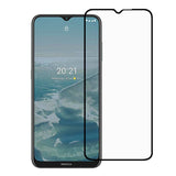 Nokia G10 / G20 Protective Glass - Full-Fit - Screen protector with Black Frame