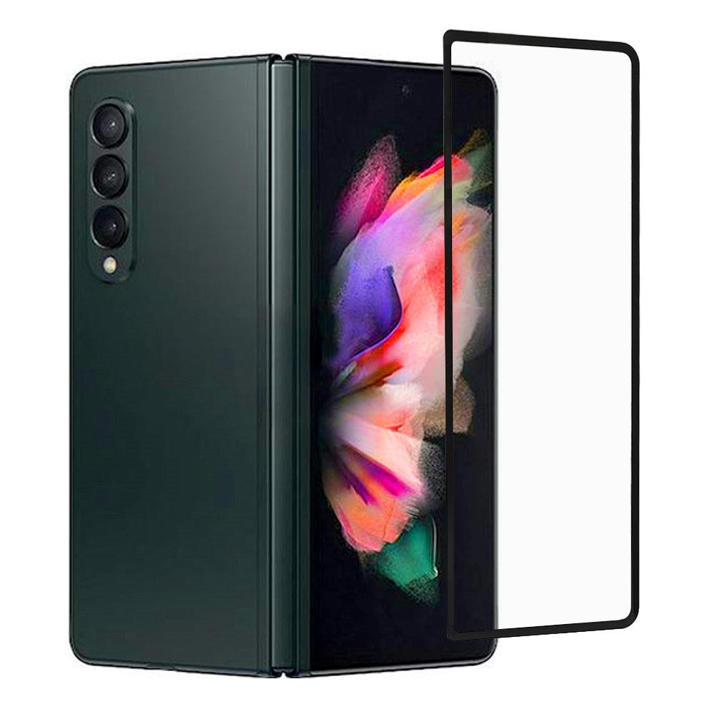 Samsung Galaxy Z Fold3 (5G) RURIHAI Protective Glass - Full-Fit - Screen Protector - Black