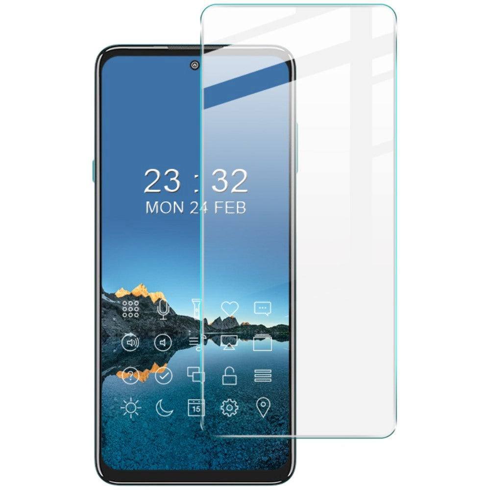 Motorola Edge 20 Lite IMAK Tempered Glass Screen Protector - Case Friendly - Transparent