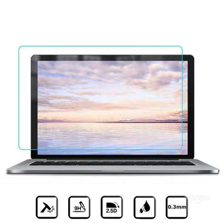 MacBook Pro 13 Retina Arc Edge Tempered Glass - Screen Protector - Transparent