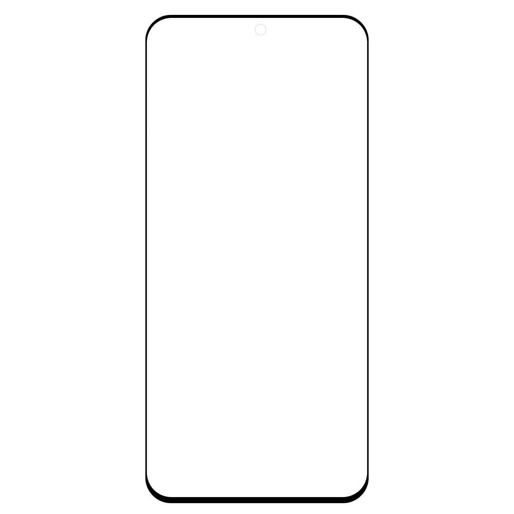 Xiaomi 12 / 12X Full Fit Tempered Screen Protector Glass - Transparent / Black