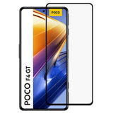 Xiaomi Poco F4 GT Arc Edge Tempered Glass Screen Protector - Case Friendly - Black Edge