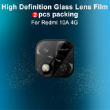 Xiaomi Redmi 10A IMAK protective Glass for Camera Lens - Transparent (2 pcs.)