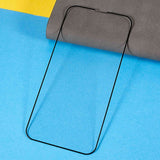 iPhone 14 RURIHAI Tempered Glass - Full-fit - Black Edge