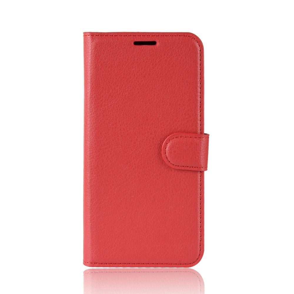 OnePlus 7 Soft Pouch Leather Wallet Case Red