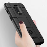 OnePlus 7 Rugged Shield Tough Case Black