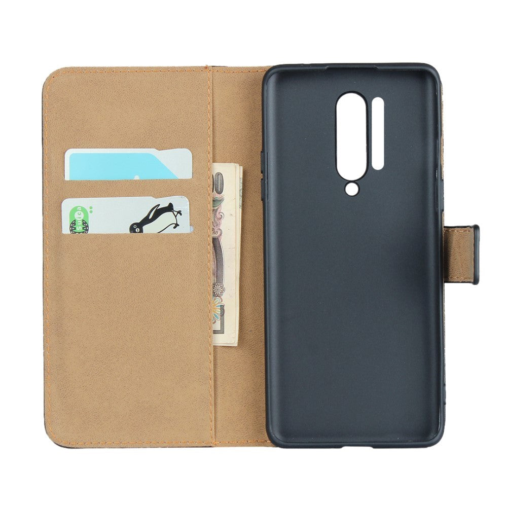 OnePlus 8 Pro Leather Wallet Case Black