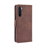 OnePlus North Leather Case w. External Card Holder - Brown