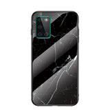 EIDERWOOD OnePlus 8T Hybrid Marble Case with Glass Back - Black
