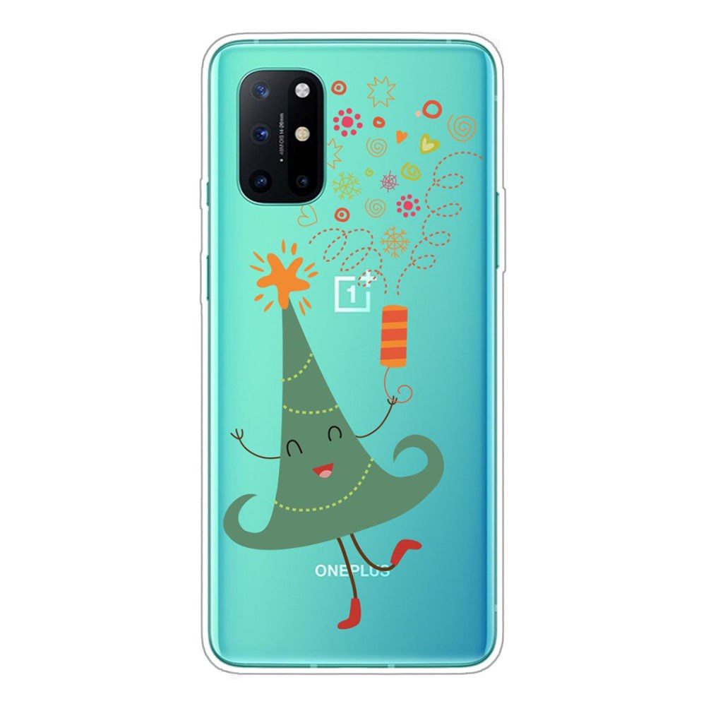 OnePlus 8T Flexible Plastic Christmas Case - Christmas Tree