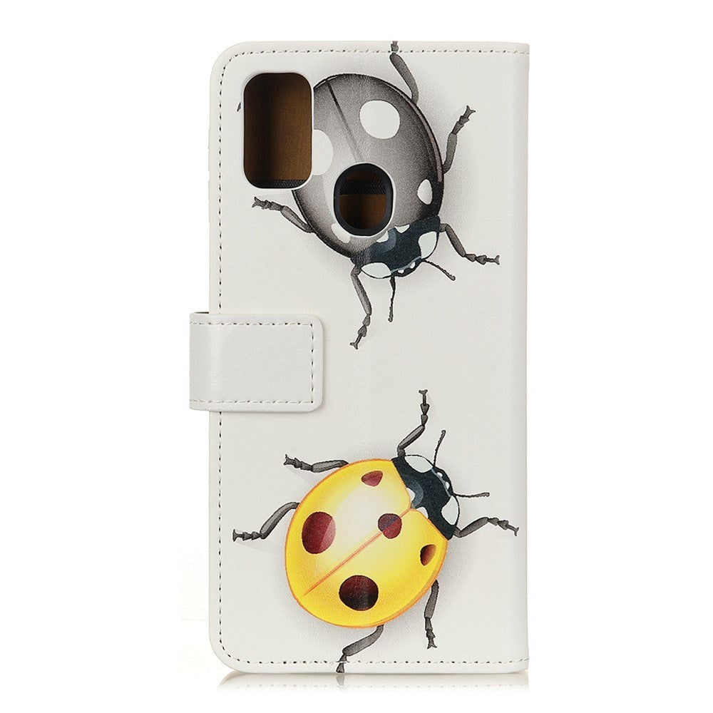 OnePlus North N10 5G Leather Wallet Case - Ladybugs