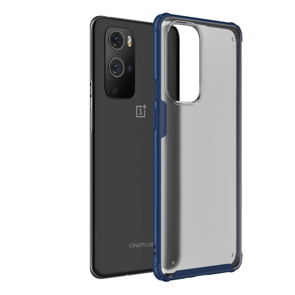 OnePlus 9 Pro Frosted Hybrid Case - Transparent/Blue
