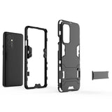 OnePlus 9 Hybrid Tough Case w. Kickstand - Black